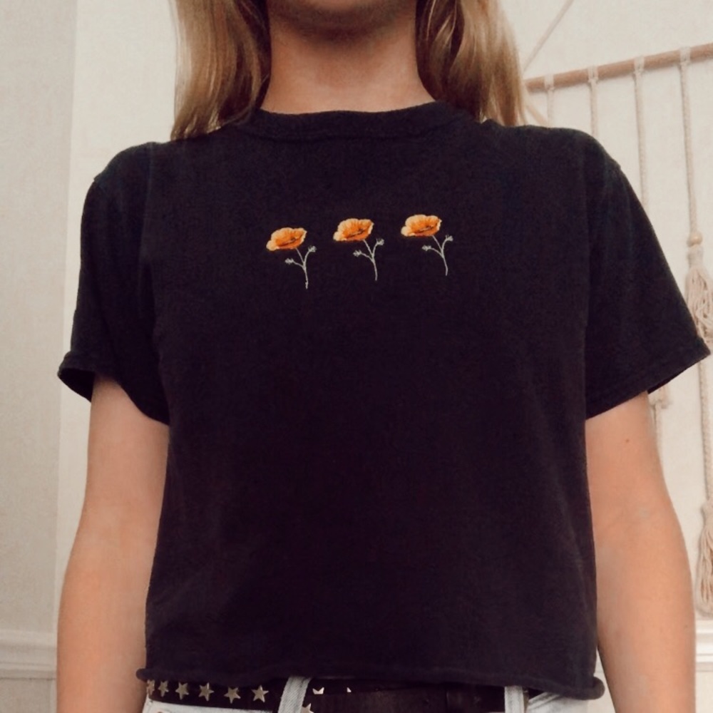 Brandy Melville cropped summer tee!